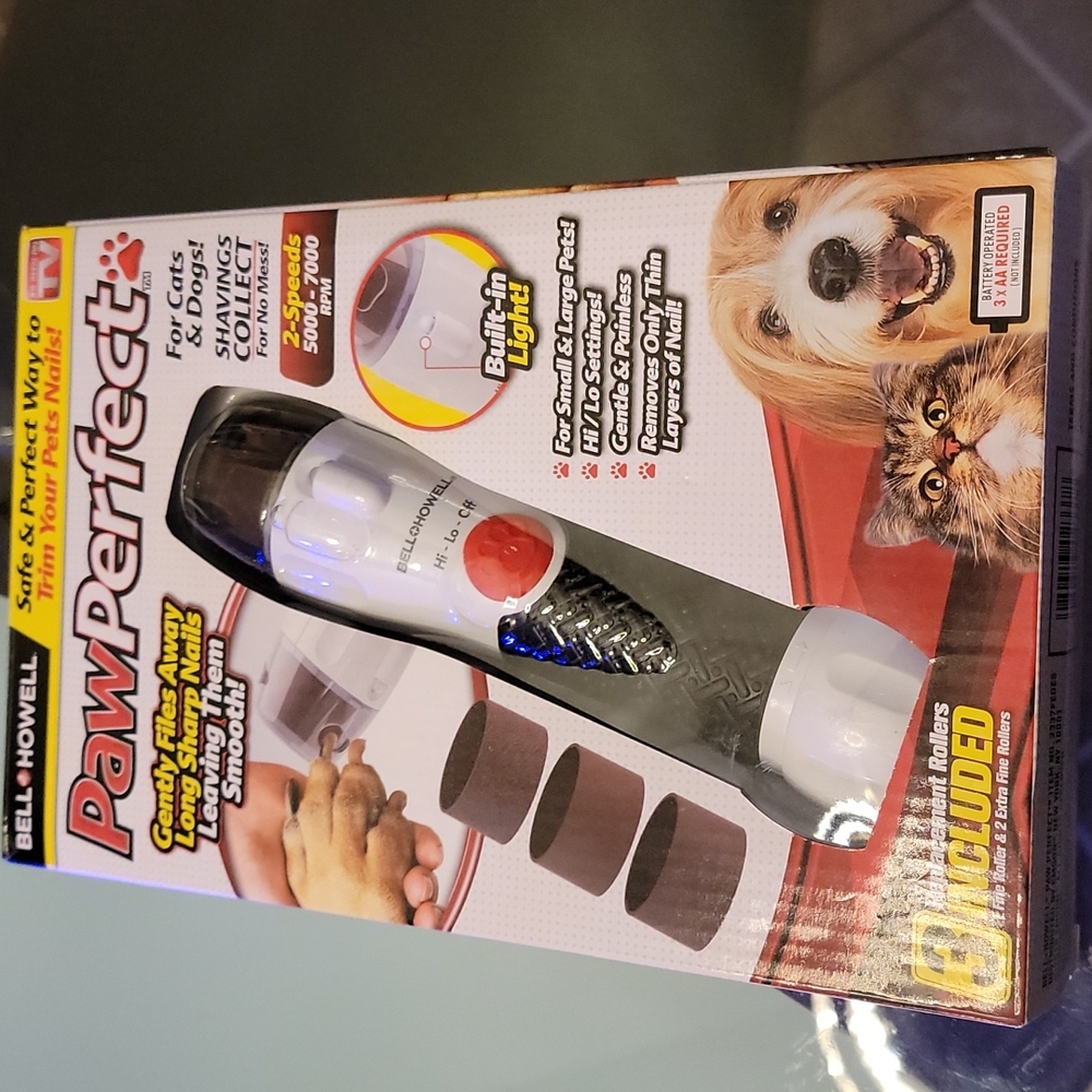 Paw perfect.with batteries. Like new